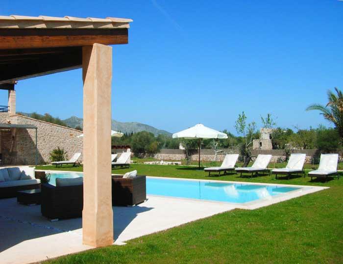 Pool und Terrasse Ferienvilla Mallorca PM 5397