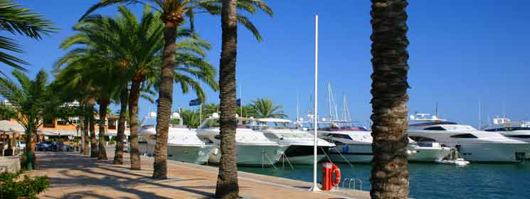 Yachthafen Puerto Portals auf Mallorca