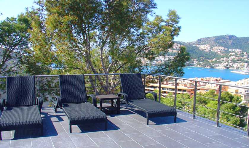 Terrasse und Luxusvilla Mallorca in Port Andratx PM 110
